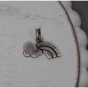 Retired James Avery 925 Rainbow Cloud Charm 1G / 0.4in